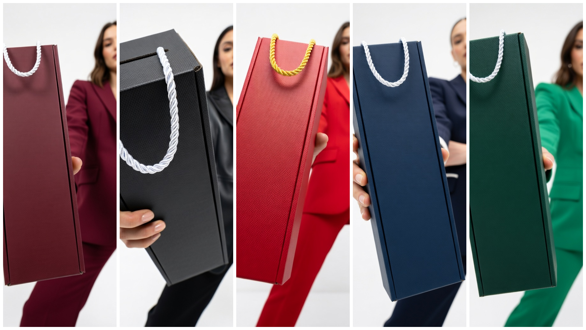 Pudełka na wino W68 — wszystkie kolory